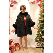 Load image into Gallery viewer, Sequin Glitter Sparkle Poncho
