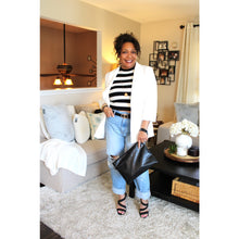 Load image into Gallery viewer, Striped Knit Crop Top
