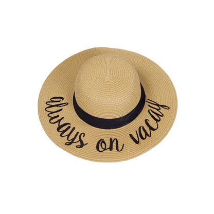 Always On Vacay Sun Hat