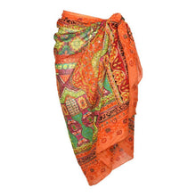 Load image into Gallery viewer, Sunset Orange sarong
