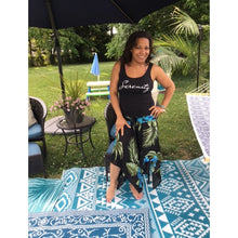 Load image into Gallery viewer, 5&#39;1 Model Wearing Blue Orchid Convertible Top/Skirt as Skirt

